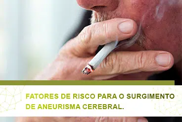 fatores de risco para o surgimento de aneurisma cerebral